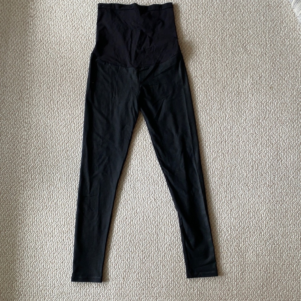 Maternity black leggings